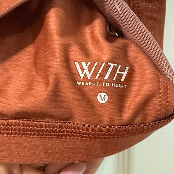 Peloton Women's Ombre Sports Bra - Black and Orange - Picture 2 of 3